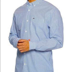 TOMMY HILFIGER CLASSIC STRIPE WHITE AND BLUE